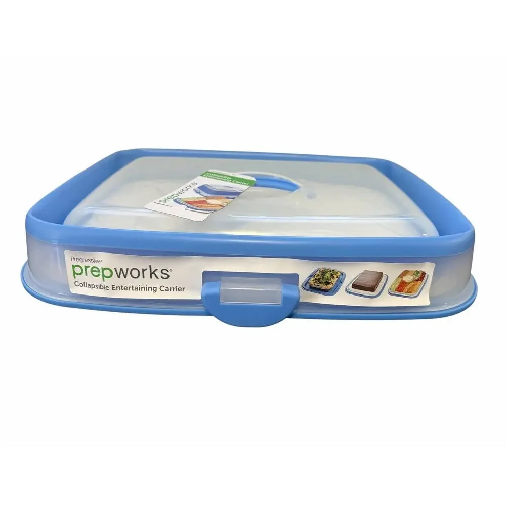 NWT Progressive Prepworks Collapsible Entertaining Carrier Charcuterie LARGE
